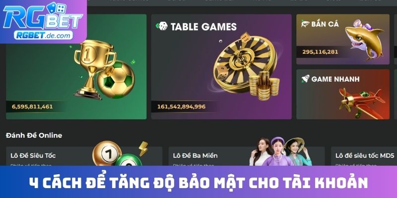 4 cách để tăng độ bảo mật cho tài khoản