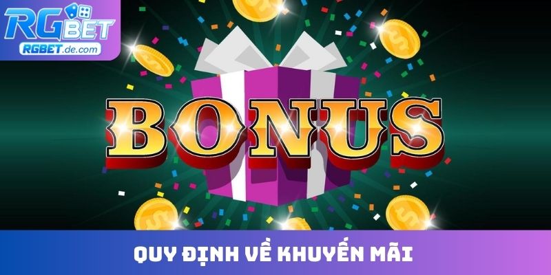 Quy định về khuyến mãi trong điều khoản điều kiện